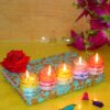 Scented Jar Candles Mix - Pack of 5