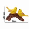 yellow bird pair