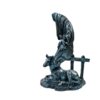 Blue Horse and Son Foul Figurine