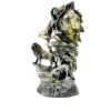 Golden Tinted Lion Shelf Showpiece