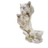 White Twin Lion Wine Bottle Holder