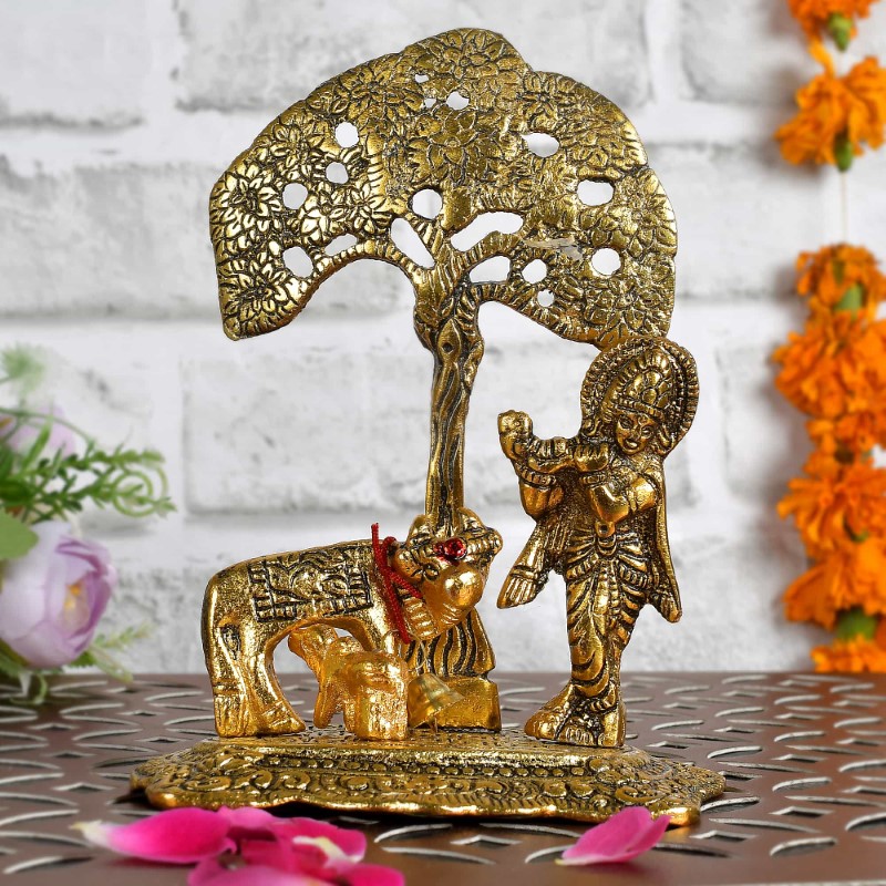 Lord Krishna with Cow - Jaipur Ace