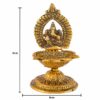 Ganesh Diya - Golden