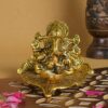 Patta Ganesh Diya - Golden