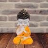 Baby Namaste Monk - Orange