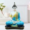 Meditating Sitting Buddha - Sky Blue