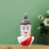 Half Meditating Buddha - Red