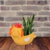 Yellow Mermaid Planter