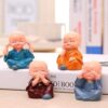 Baby Monk Buddha - Set of 4