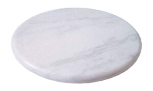 White Marble Chakla - 10 Inch