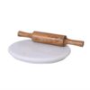 White Chakla 10 inch + Belan