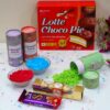 Lotte Choco Pie + Ferrero Rocher Holi Hamper