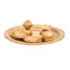 Golden Brass Pooja Thali