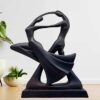 Dancing Couple Statue - Black