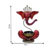 Tea Light Ganesh - Red