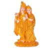 Radha Krishna Idol - Gold