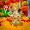 Crystal Ganesha for home and Car Dashboard