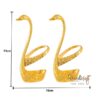 Swan Tissue Holder - Golden Set of 2