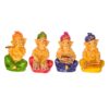 Set of 4 Musician Ganesha