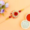 Rose Coronet Resin Premium Rakhi