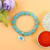 Evil Eye Blue Bracelet Kids Rakhi