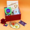 Peacock Motif & Sweet Delight Gift Hamper